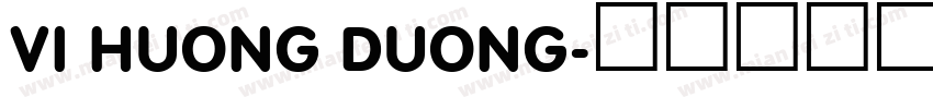 VI Huong Duong字体转换
